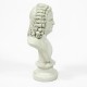 Bach Bust Medium 17in. Fiberglass Indoor/Outdoor Garden Statue - - F166 Bach Bust Medium 17in. Fiberglass Indoor/Outdoor Garden Statue - - F166
