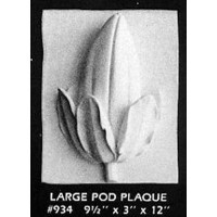 Pod Plaque - Fiberglass Resin - Indoor/Outdoor Garden