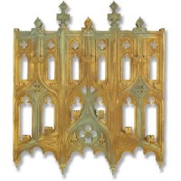 John Michael Tracery 37in. Lightweight Fiberglass Resin Indoor/Outdoor Garden