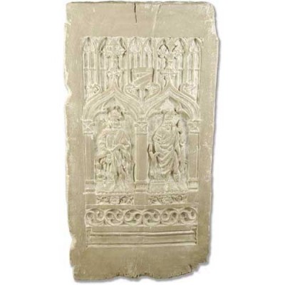 Gothic Door Panel 34in. Fiberglass Indoor/Outdoor Garden -  - F00102