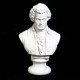 Mozart Bust Medium 17in. High - Fiberglass - Outdoor Statue -  - F121