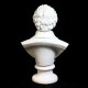 Mozart Bust Medium 17in. High - Fiberglass - Outdoor Statue -  - F121