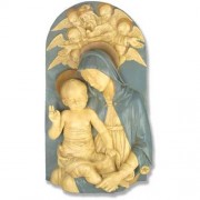 Mother And Child Heaven 38in. Lightweight Fiberglass Resin Indoor/Outdoor Statue