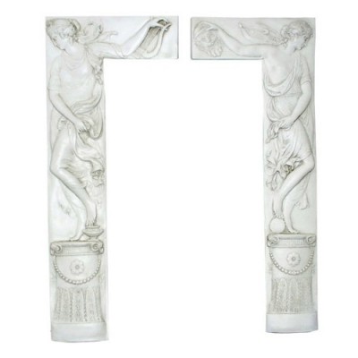 Door Panel Set L Shaped Fiberglass Indoor/Outdoor Garden -  - F6706