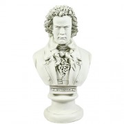 Beethoven Bust 17in. - Fiberglass Resin - Indoor/Outdoor Garden Statue