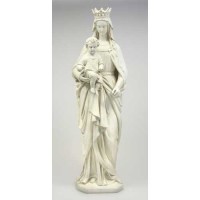 Madonna & Child Medieval 58in. - Lightweight Fiberglass Resin - Outdoor Statue