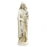 Queen Mary And Child 25in. High - Lightweight Fiberglass Resin - Outdoor Statue Queen Mary And Child 25in. High - Lightweight Fiberglass Resin - Outdoor Statue