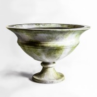 Brantley Patio Urn Fiberglass Resin Indoor/Outdoor Statuary