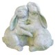 Hugging Bunnies - Fiber Stone Resin - Indoor/Outdoor Statue/Sculpture -  - FS8674