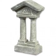 Roman Home Two 10in. - Fiberglass Resin - Indoor/Outdoor Garden Statue