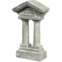 Roman Home Two 10in. - Fiberglass Resin - Indoor/Outdoor Garden Statue