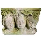 Tre Facce Bracket - Fiberglass Resin - Indoor/Outdoor Garden Statue