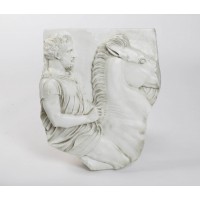 Horseman Fragment(The Met)26in. - Fiberglass Resin - Outdoor Statue Horseman Fragment(The Met)26in. - Fiberglass Resin - Outdoor Statue