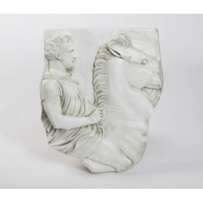 Horseman Fragment(The Met)26in. - Fiberglass Resin - Outdoor Statue -  - F9009