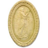 Plaque Of Flora 34in. Fiberglass Resin In/Outdoor Wall Mount Plaque Of Flora 34in. Fiberglass Resin In/Outdoor Wall Mount