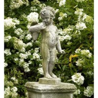 Angelo De Ezio 30in. Fiberglass Resin Indoor/Outdoor Garden