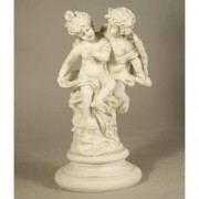 Angels Sense 16in. - Lightweight Fiberglass Resin - Indoor/Outdoor Church Statuary
