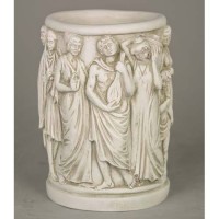 Toga Vessel 8 Inch Fiberglass Resin Indoor/Outdoor /Sculpture