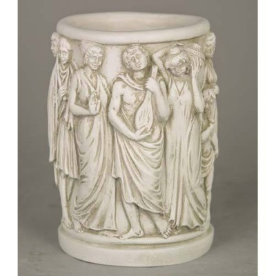 Toga Vessel 8 Inch Fiberglass Indoor/Outdoor Statue/Sculpture -  - F7418