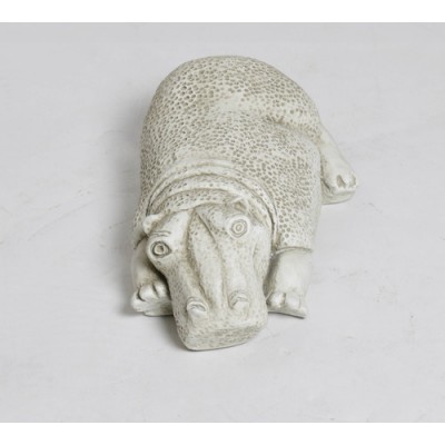 Hippo Baby 3in. - Fiberglass - Indoor/Outdoor Statue/Sculpture -  - F5094