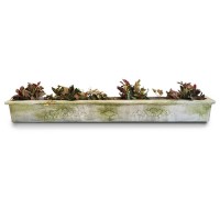 Bungalow Planter Fiber Stone Indoor/Outdoor Garden Statue