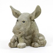 Chloe The Rhino 12in. - Fiberglass Resin - Indoor/Outdoor Statue