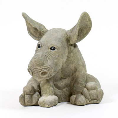 Chloe The Rhino 12in. - Fiberglass - Indoor/Outdoor Statue -  - FD11035