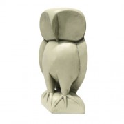 Contemporary Owl Small 12in. - Fiberglass Resin - Outdoor Statue