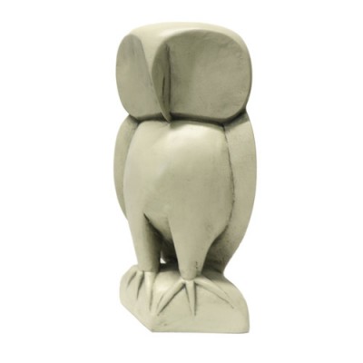 Contemporary Owl Small 12in. - Fiberglass - Outdoor Statue -  - F8338