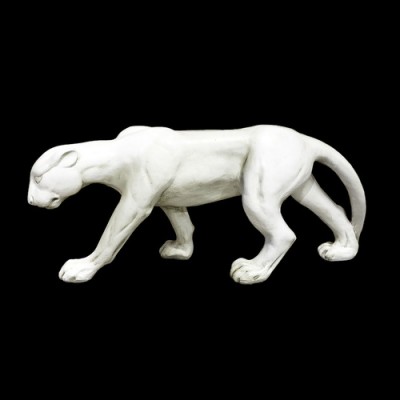 Cougar Stalking 24in. (Panther) - Fiberglass - Outdoor Statue -  - F7235