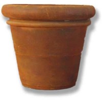 32 Rolled Rim 27.5in. Fiberglass Resin In/Outdoor Garden / Patio Planter