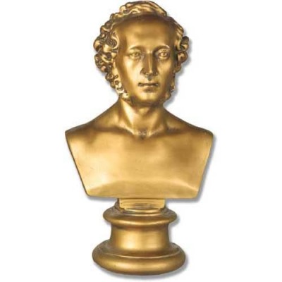 Mendelssohn Medium 17in. High - Fiberglass - Outdoor Statue -  - F115