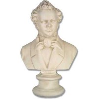 Franz Peter Schubert 17in. High - Fiberglass Resin - Indoor/Outdoor Statue