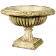 Low Planter 15in. Fiberglass Resin Indoor/Outdoor Garden / Patio