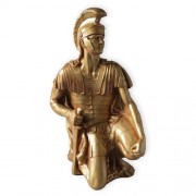 Kneeling Roman Fiberglass Resin Indoor/Outdoor Garden