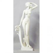 Mademoiselle Modele 30in. - Fiberglass Resin - Indoor/Outdoor Statue Mademoiselle Modele 30in. - Fiberglass Resin - Indoor/Outdoor Statue