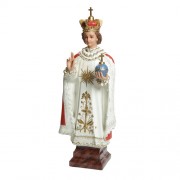 Infant Of Prague 41" H - Lightweight Fiberglass Resin Indoor/Outdoor Church Statuary