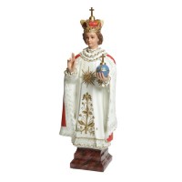 Infant Of Prague 41" H - Lightweight Fiberglass Resin Indoor/Outdoor Church Statuary