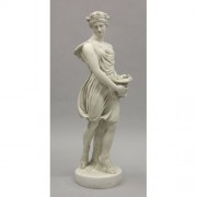 Flora Greek Woman with Basket 34in. - Fiberglass Resin - Indoor/Outdoor Statue/Sculpture Flora Greek Woman with Basket 34in. - Fiberglass Resin - Indoor/Outdoor Statue/Sculpture