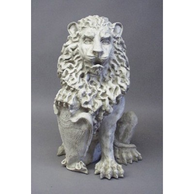 Richelieu Lion-Right 26in. Fiberglass Indoor/Outdoor Garden -  - F4025R