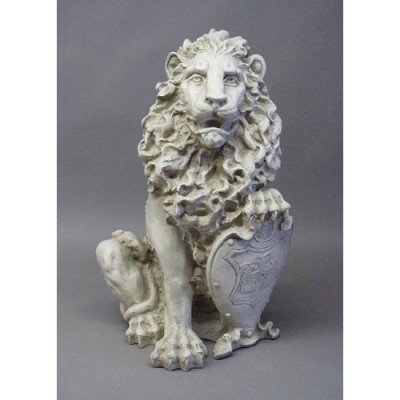 Richelieu Lion-Left 26in. Fiberglass Indoor/Outdoor Garden -  - F4025L