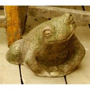 Toad Dude 6in. Fiberglass Resin Indoor/Outdoor Garden