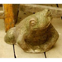 Toad Dude 6in. Fiberglass Resin Indoor/Outdoor Garden
