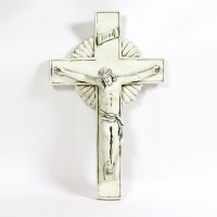 Large Crucifix 20" for Church - Lightweight Fiberglass Resin