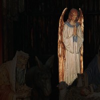 ANGEL FOR LIFESIZE SET 5'4"H Lightweight Fiberglass Resin Indoor/Outdoor Church Statuary