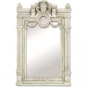 Victorian Mirror Frame Lightweight Fiberglass Resin Indoor/Outdoor Church Statuary/Sculpture