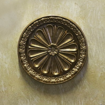 Abbott Medallion (Round 15in.) Fiberglass Indoor/Outdoor Garden -  - F7631