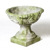 Acanthus Planter Small 12 Fiberglass Resin Indoor/Outdoor Garden Statue