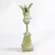 Dove Finial 24 Inch Fiber Stone Resin Indoor/Outdoor Statue/Sculpture -  - FS00261