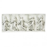Bacchantes Dancing Frieze - Fiberglass Resin - Indoor/Outdoor Statue
